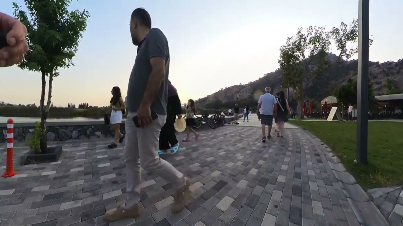 Walking into Dalyan