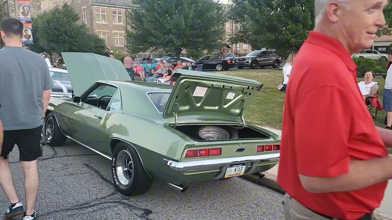 Car show in Lansdale PA