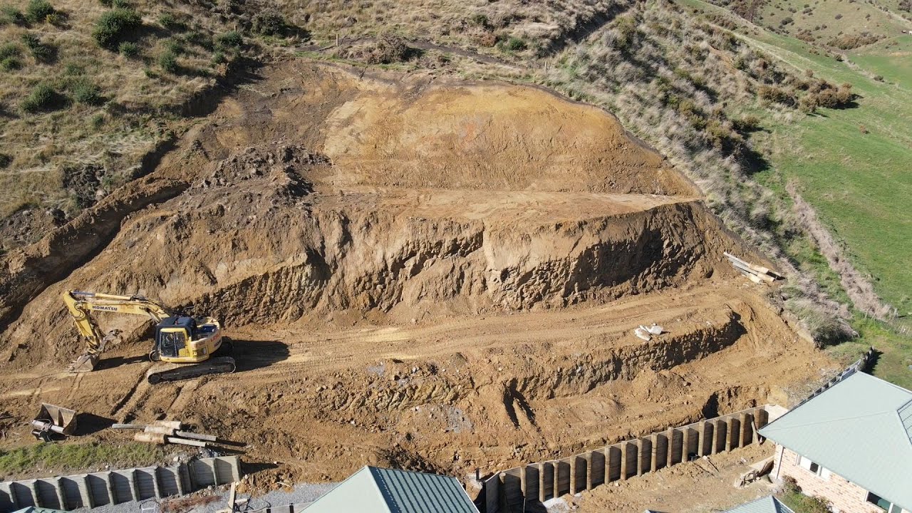 Building a retaining wall in the Marlborough Sounds and Starting our hill country fencing.