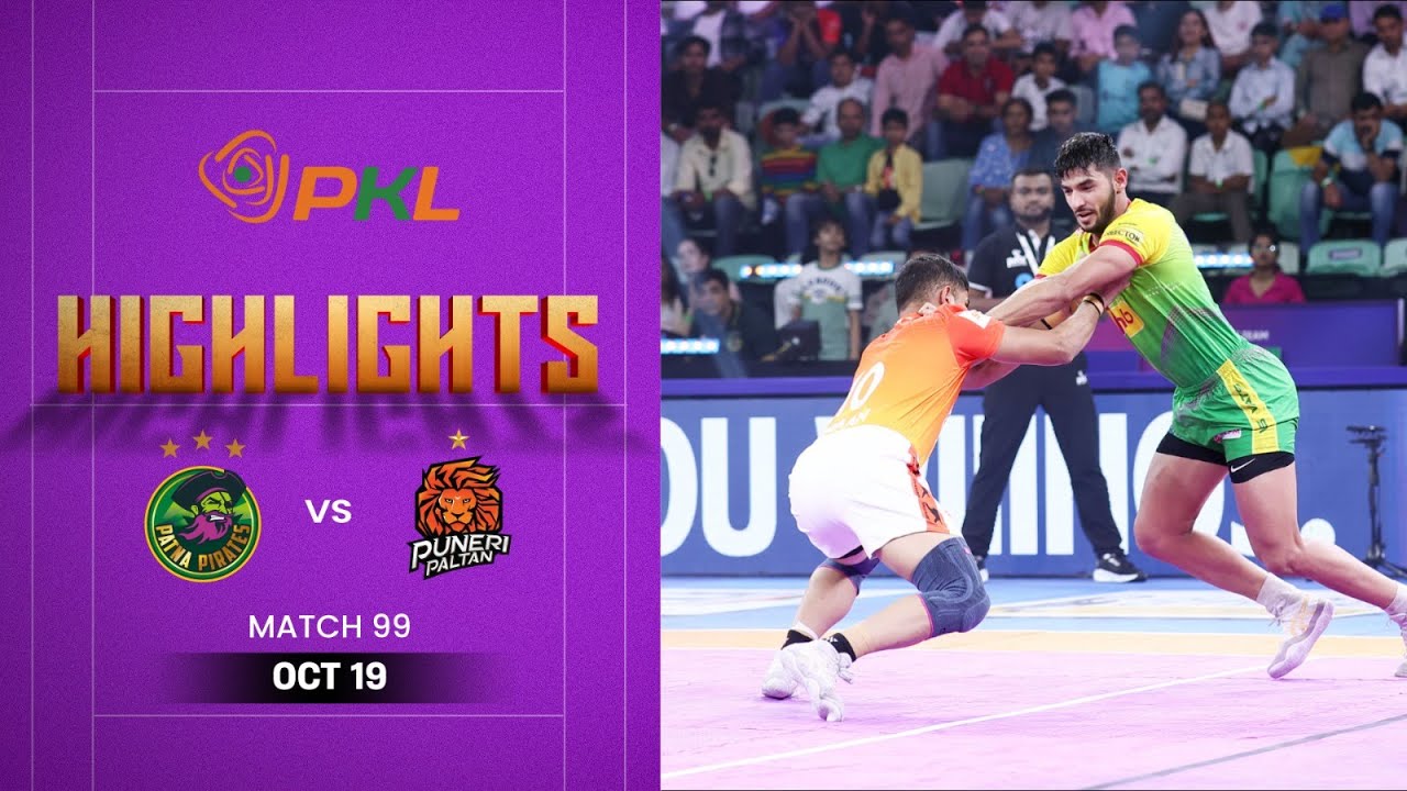 Pro Kabaddi Highlights: #PatnaPirates vs #PuneriPaltan | October 19 | PKL Season 12