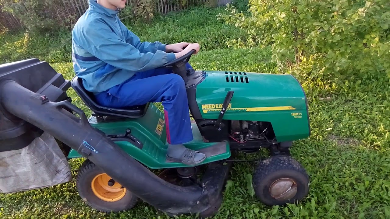 Американский трактор-газонокосилка (Rasentraktor) Weed Eater 12 PS
