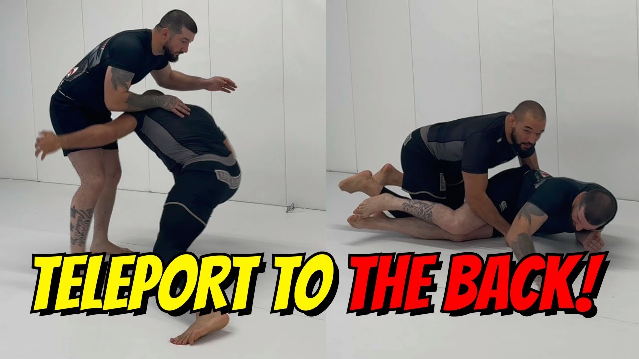 Teleport to Your Opponents Back in BJJ with 1 Simple Move (Duck Under Breakdown)