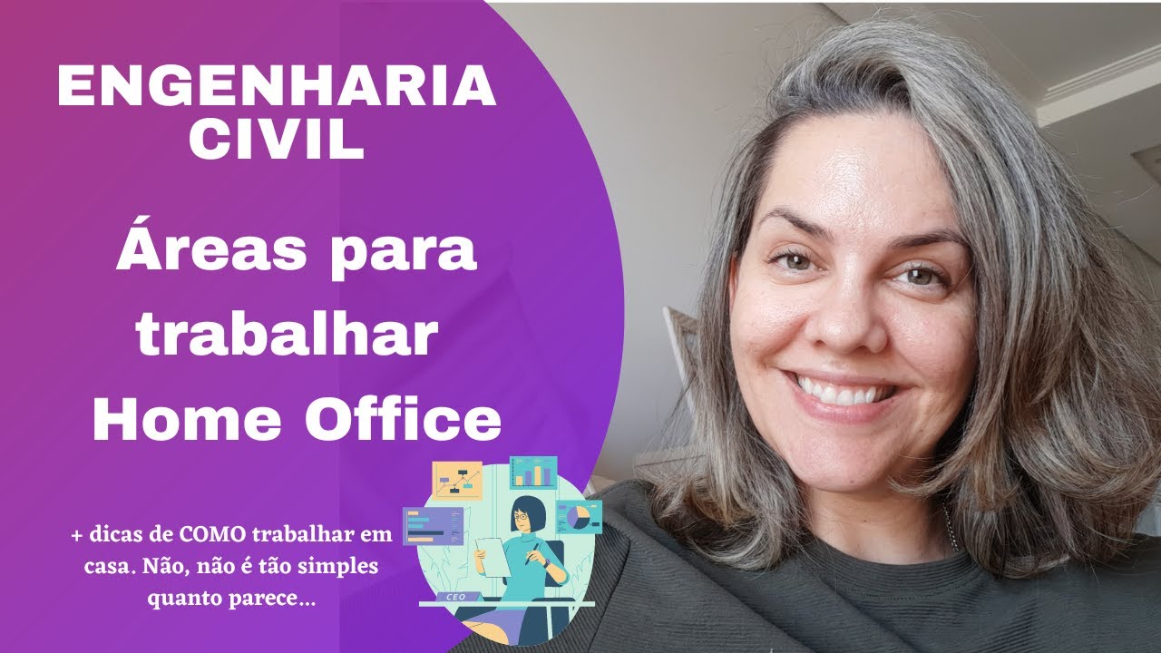 Áreas que o engenheiro civil pode trabalhar em casa sendo produtivo!