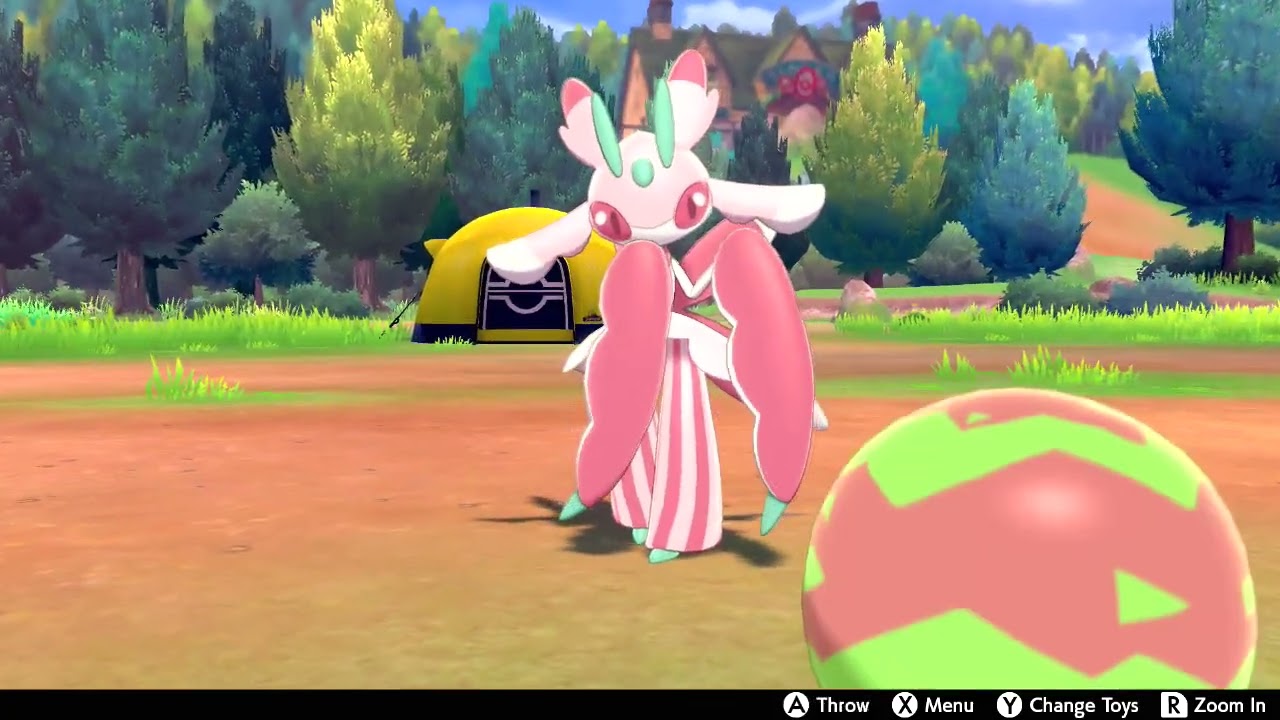 Lurantis In Camp - Pokemon Sword & Shield