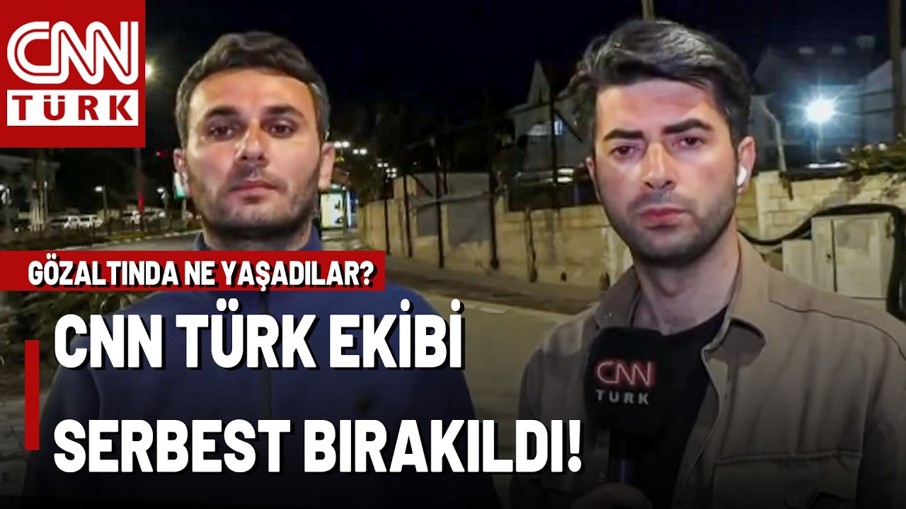 🚨CNN TÜRK Ekibi Serbest! Emrah Çakmak ve Halil Kahraman Anlattı: İsrail'de Gözaltında Ne Yaşadılar?