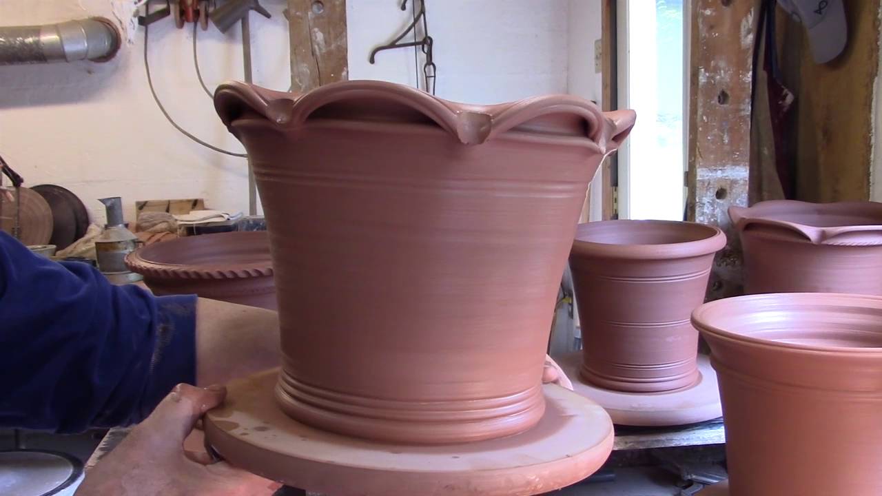 How to alter flower pot rims.