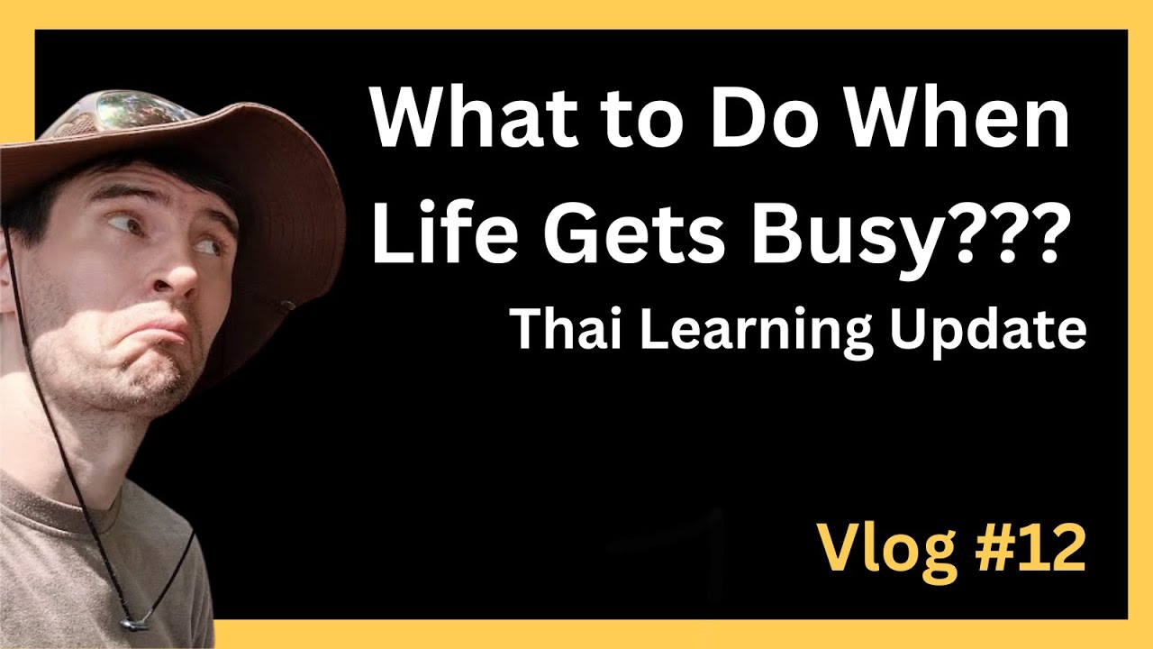 How to Stick to Your Language Learning Goals When Life Gets Busy? [TLV#12]