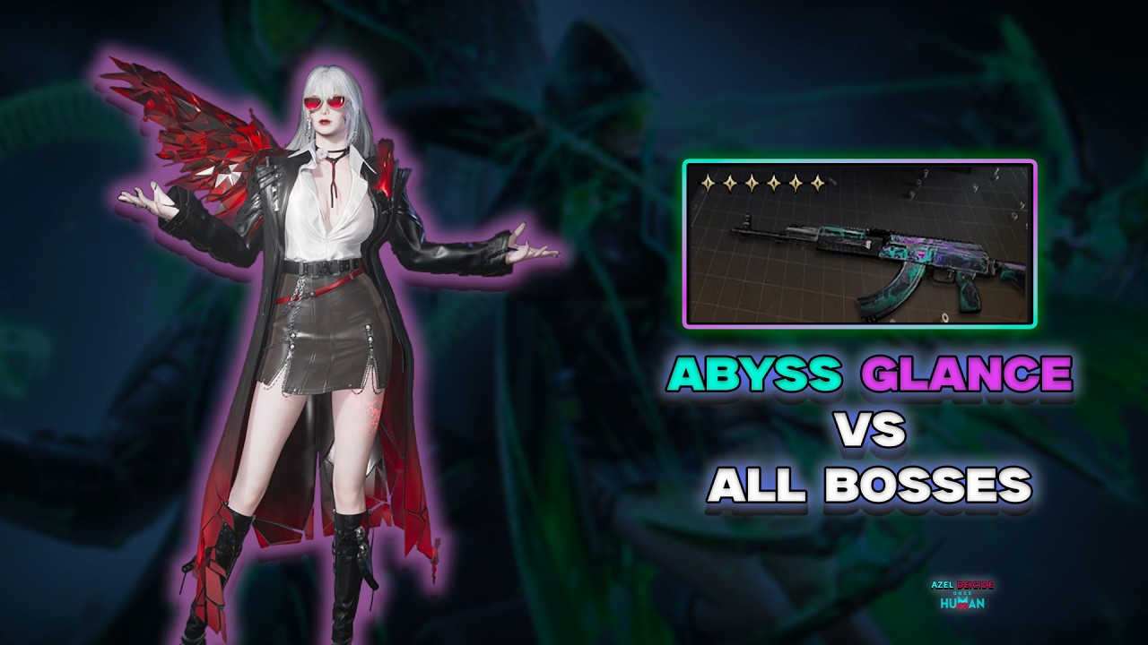KAM Abyss Glance vs All Bosses In Once Human! Best Frost Vortex Build With Insane DPS