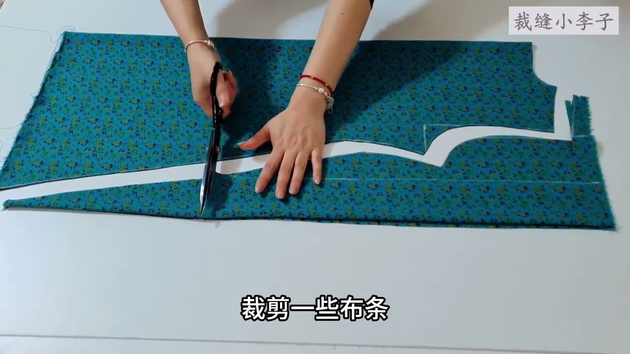 无袖连衣裙制作教程来了，通俗易懂，新手10分钟学会