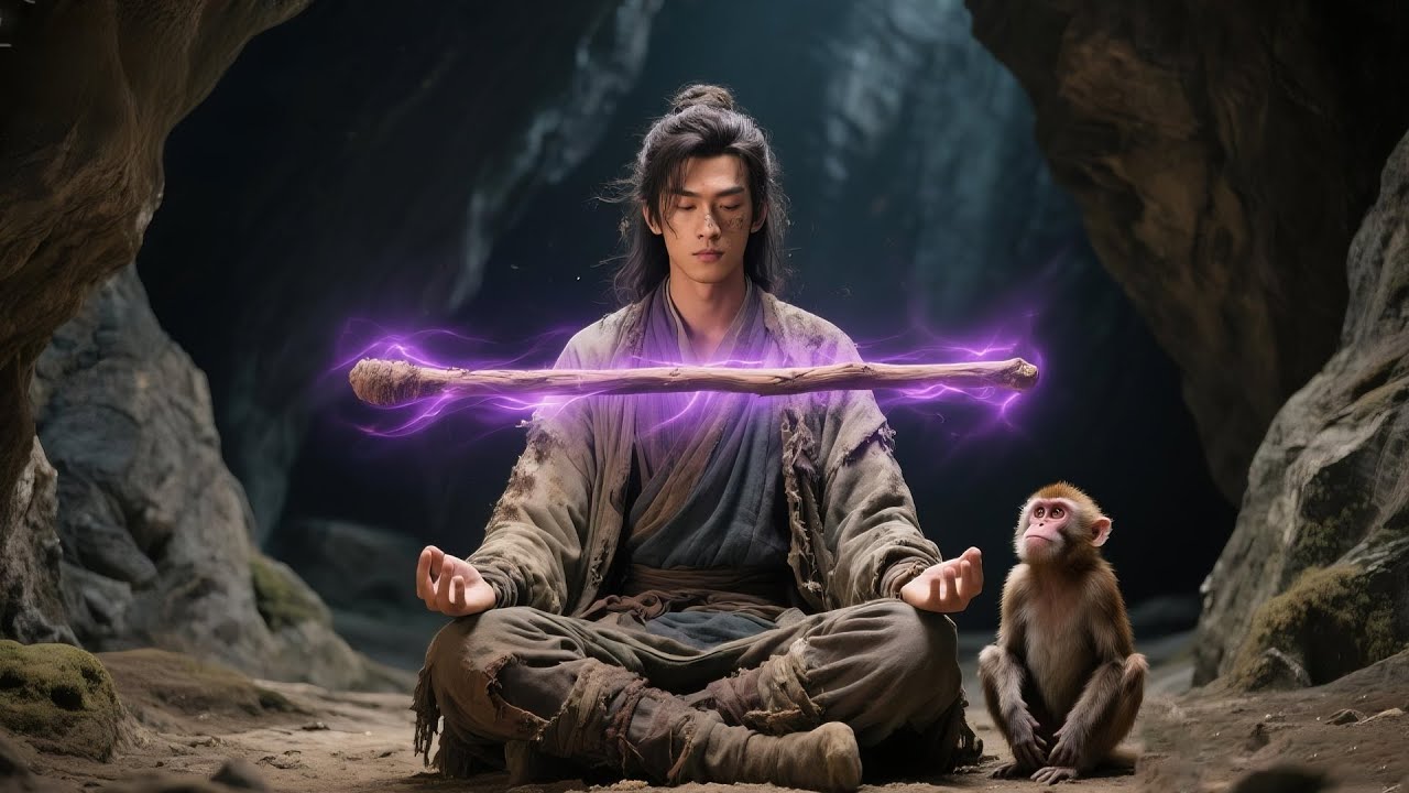 Divine Monkey Aids Beggar in Obtaining Ancient Artifact, Granting Unimaginable Power #xiaozhan