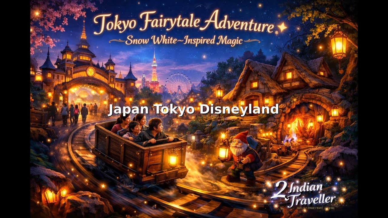 This Disney Ride 👀 Was NOT What We Expected 😱| Snow White Adventure 🍎 in Tokyo Disneyland✨ Magical 🏰