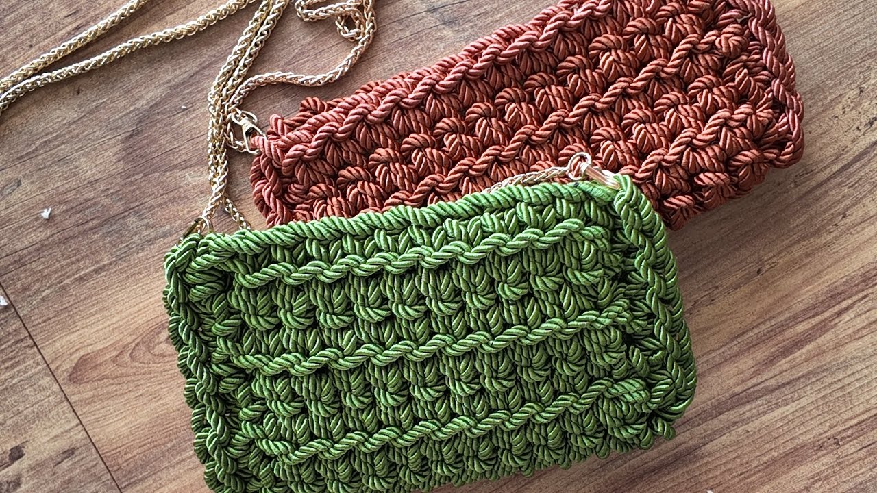 KORDON İP ÇANTA YAPIMI📍 🎥(Sürekli yeni içerikler olan kanal👉esranin_dunyası_i❤) 