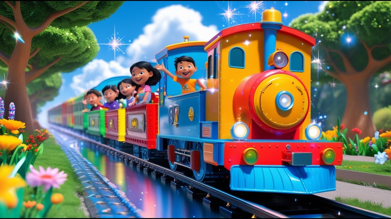 Choo Choo Train Adventure & Fun Kids Songs | Magical Nursery Rhymes Compilation!