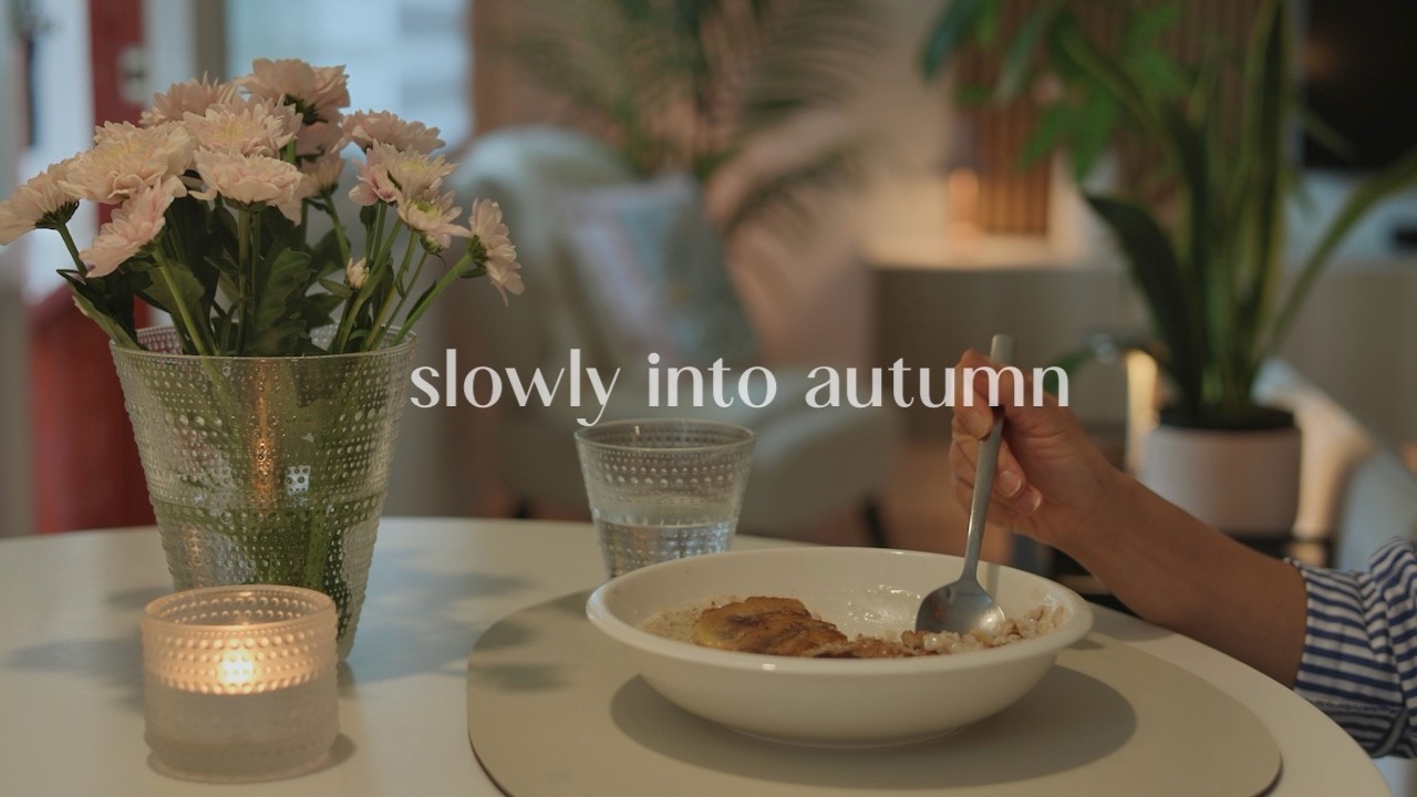 A Rainy Day in Early Autumn │Slow & Cozy Nordic Life 🌧️ 🍂