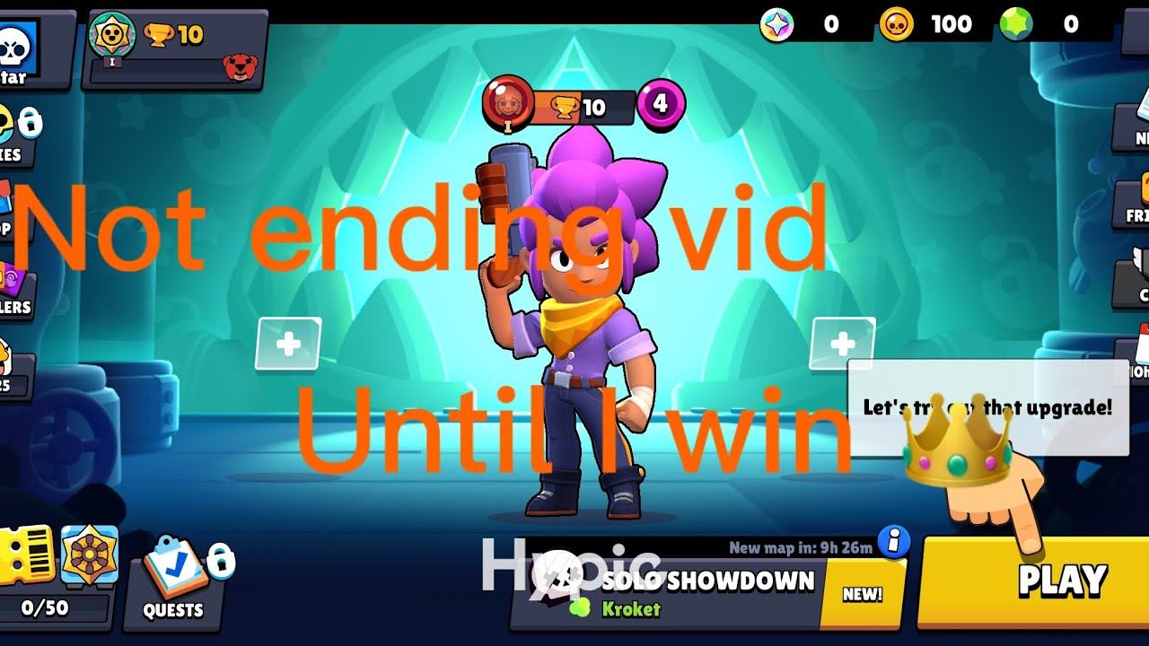 Not ending until I win