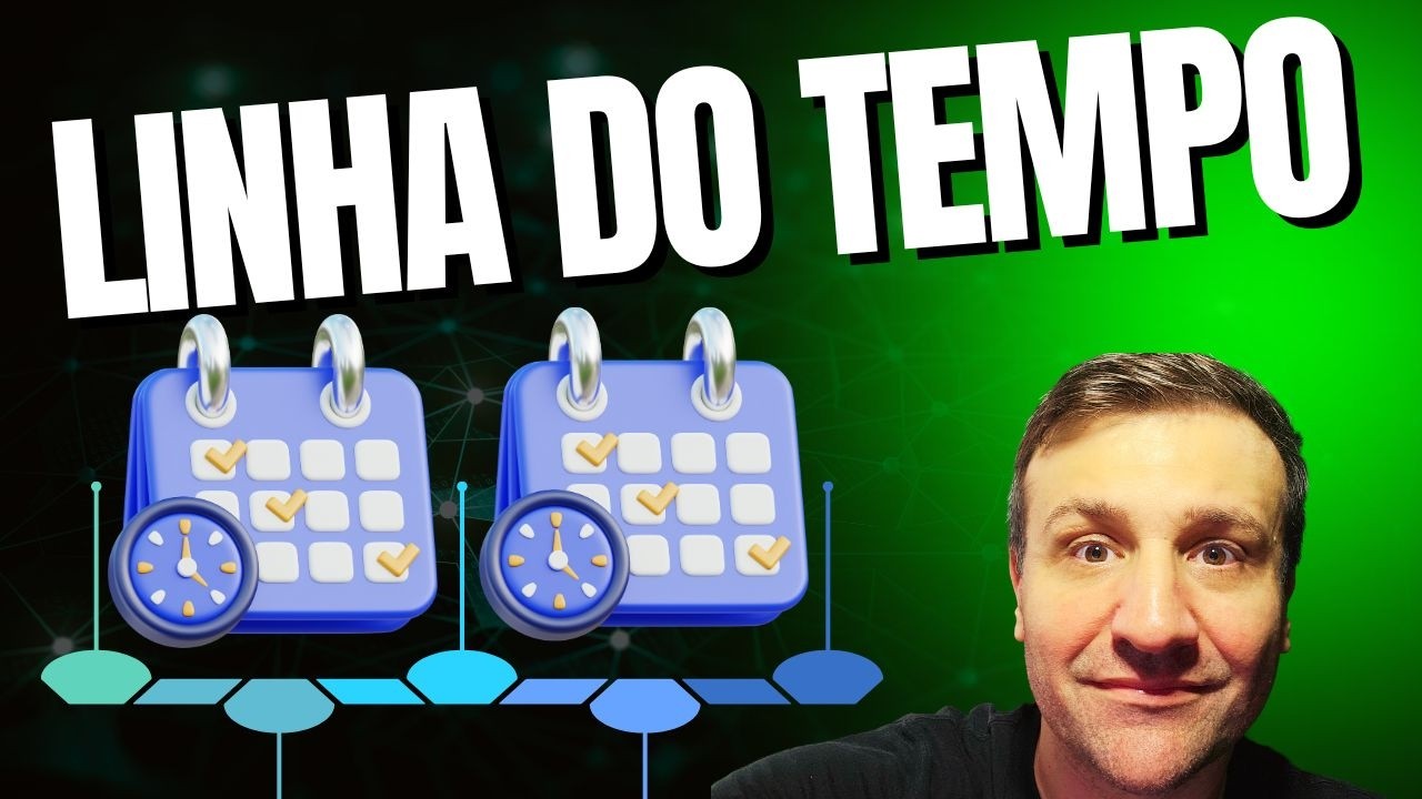 Linha do tempo no Excel