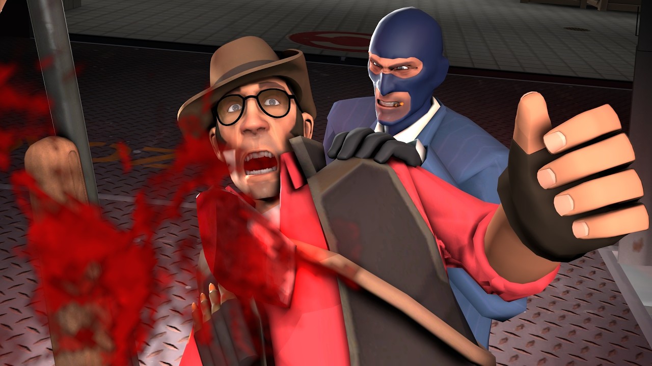 TF2 Classified: Who Gave SPY An ASSASSIN CREED KNIFE