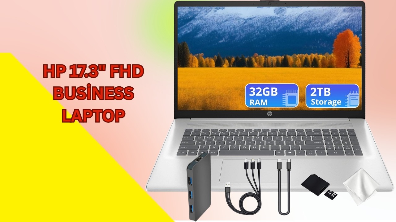 Reliable Performance For Daily Tasks – HP 17.3