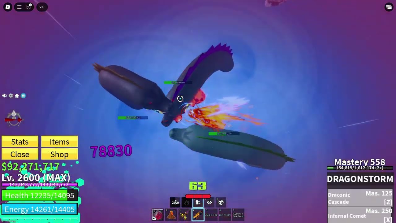 1 Hour Sea Beast Hunt—How Many Did I Get? | Blox Fruits