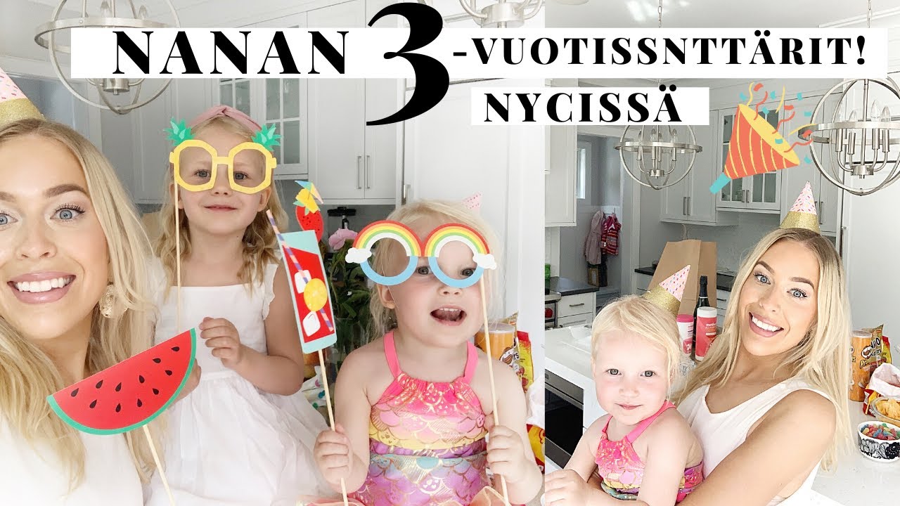 Nanan 3-vuotissynttärit New Yorkissa! 🎉