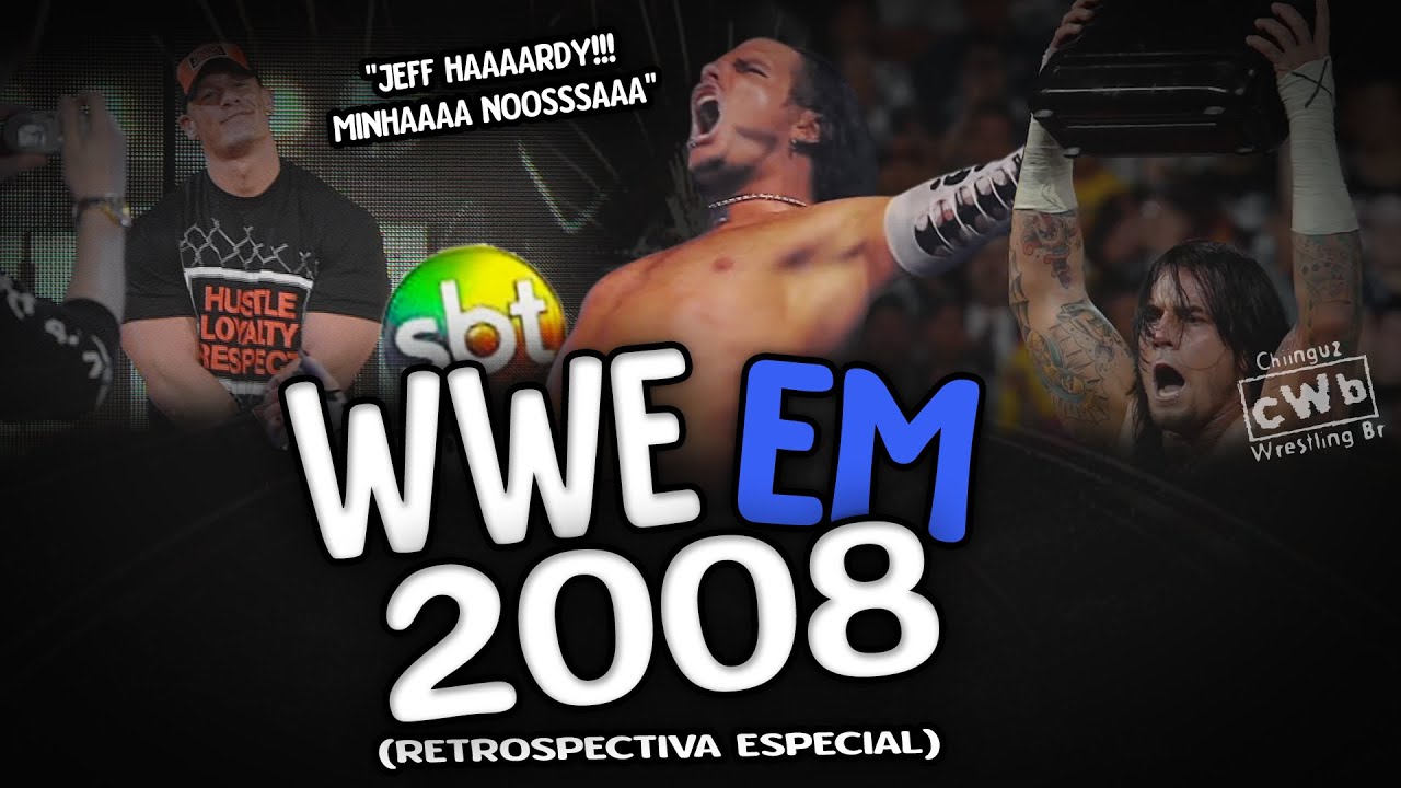 o LENDÁRIO ANO de 2008 na WWE