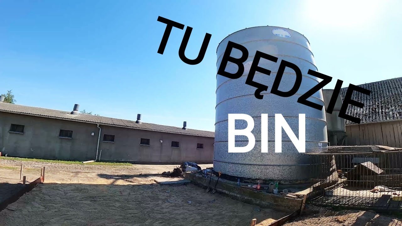 Przygotowanie płyty pod silos! Posadzka sama się nie zaleje ;)