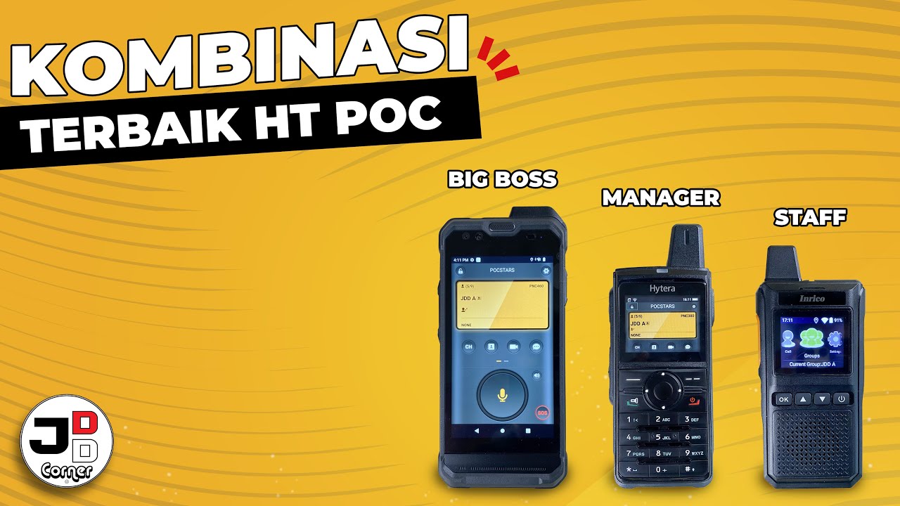 Kombinasi Terbaik HT Jarak Jauh / POC Untuk Profesional | JDD Corner