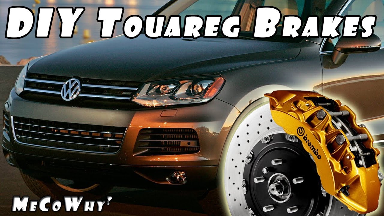 I Replaced Volkswagen Touareg Rear Brakes DIY