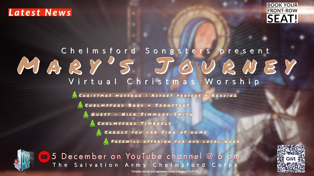 Chelmsford Songsters online Christmas Worship 