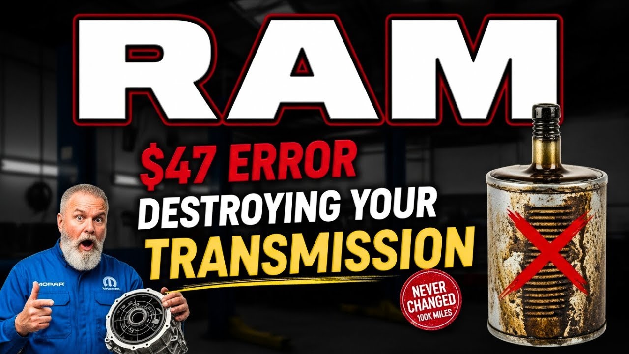 RAM Owners: This $47 Error Is DESTROYING Your Transmission (Fix It TODAY) 🚨