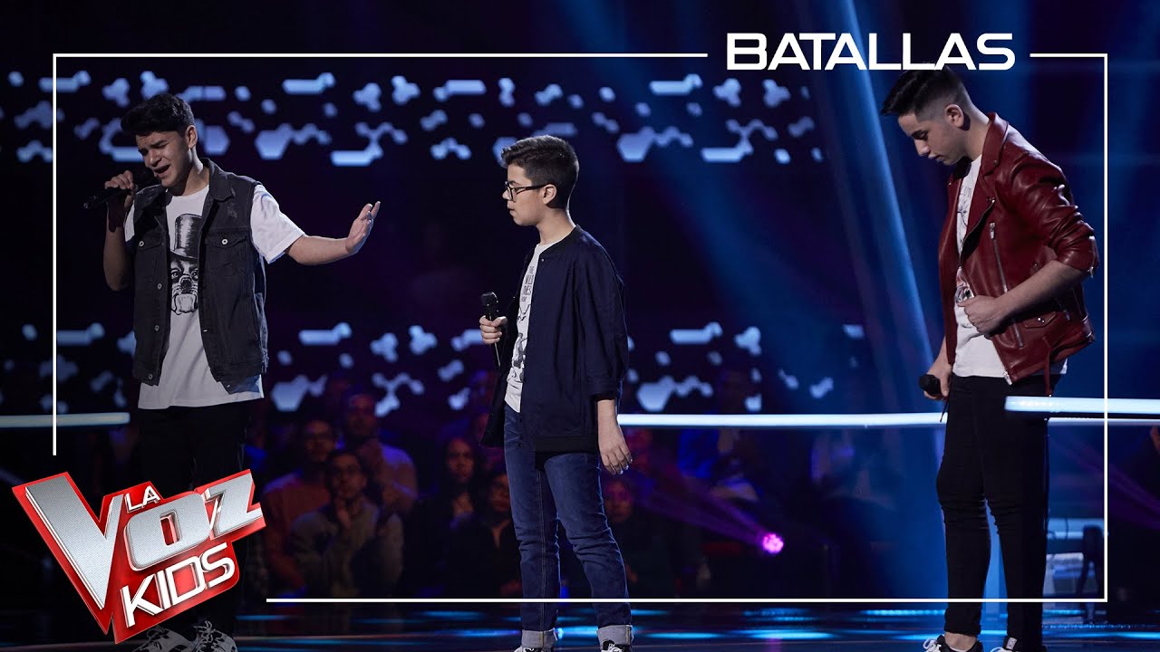 Samuel, Marcos y Manuel cantan 'Desencuentro' | Batallas | La Voz Kids Antena 3 2021