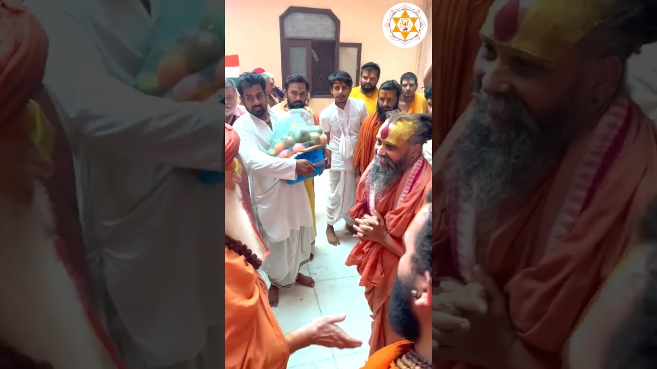 श्री रमणरेती वाले परम पूज्य श्री गुरु शरणानंद&zwnj; जी महाराज जी का श्री मलूकपीठ आगमन  #shrirajendradasji