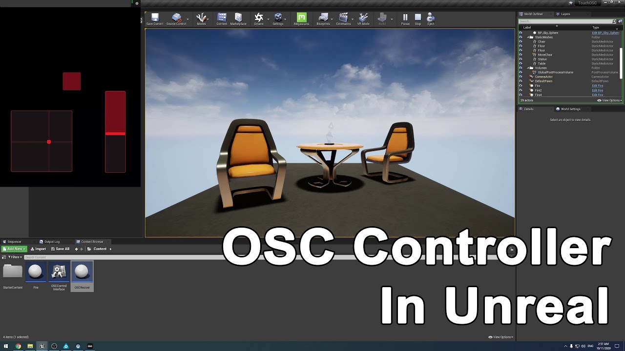 Controlling Unreal with OSC (Tutorial)