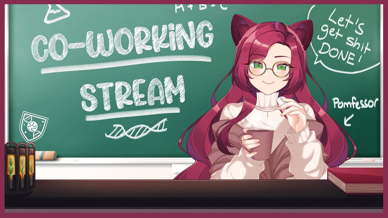 [Sci-Fi Vtuber] First Ever YouTube Stream? Lets get some work done together!