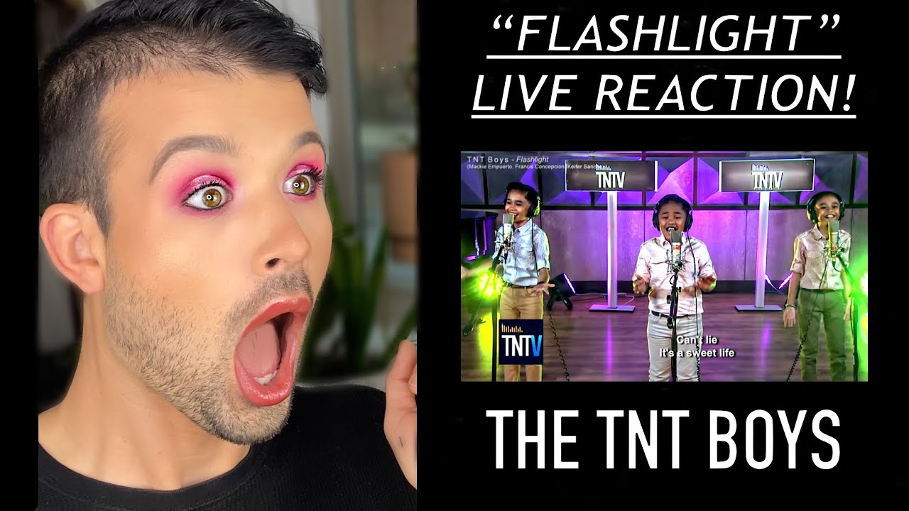 TNT BOYS FIRST REACTION // “FLASHLIGHT” LIVE // JESSIE J COVER // HOW ARE THEY THIS GOOD ALEADY?!