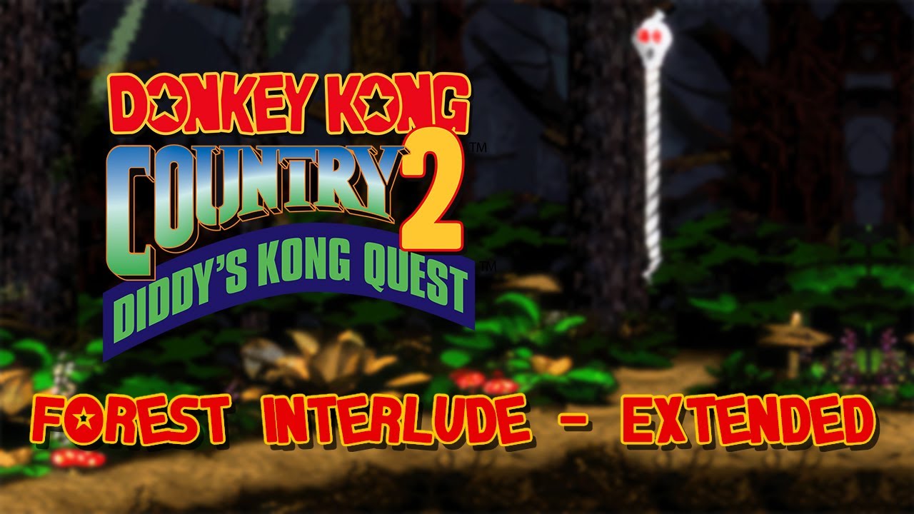 Donkey Kong Country 2 | Forest Interlude - 1 Hour Extended
