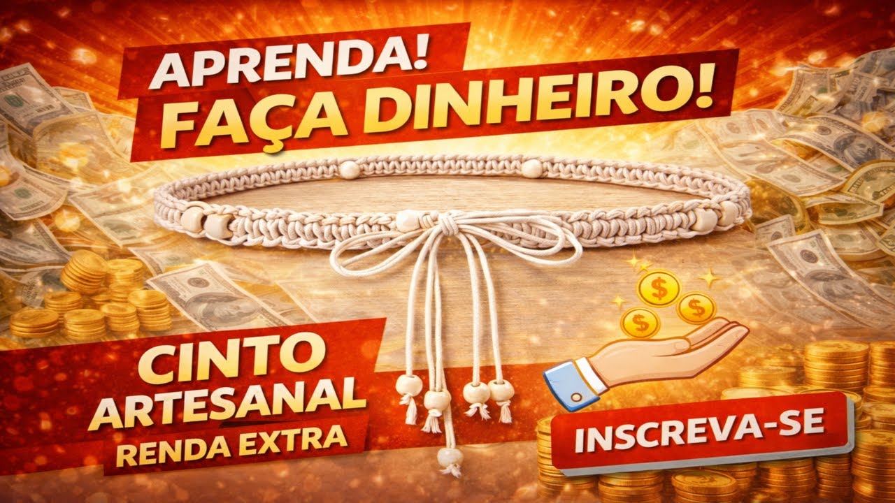 Faça Esse Cinto e Comece a Ganhar Dinheiro Hoje!