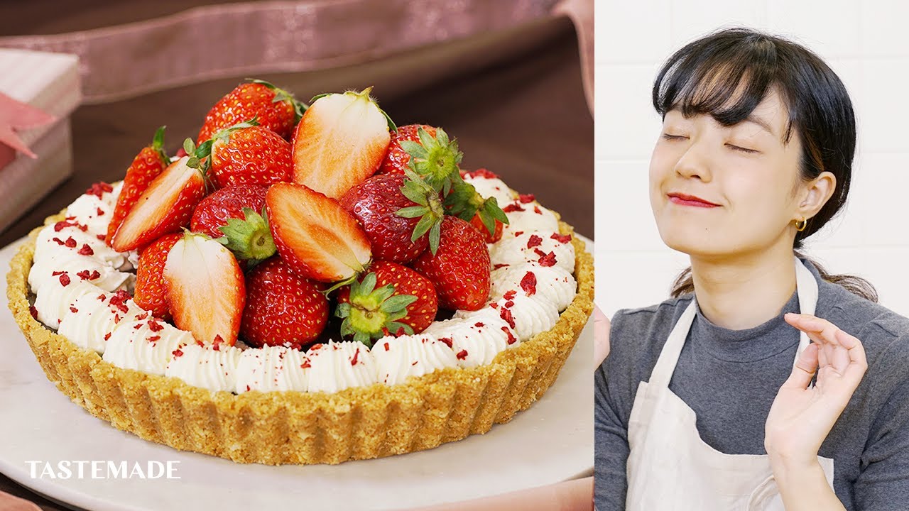 【いちご盛り盛り】生チョコタルトの作り方【きゅうりめし】