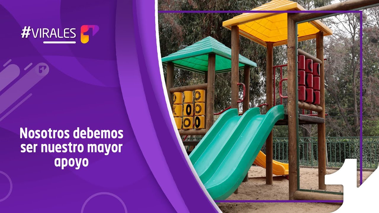 Lo m&aacute;s visto: ni&ntilde;a caus&oacute; sensaci&oacute;n en redes por empujarse a ella misma en un rodadero