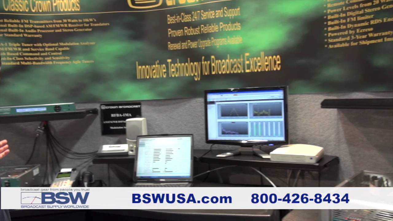 BSW Presents: Crown Broadcast FME Series Transmitters