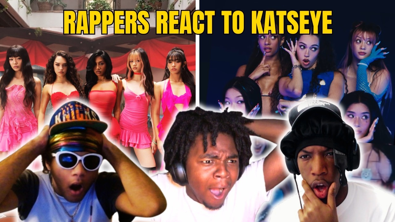RAPPERS REACT TO KATSEYE 