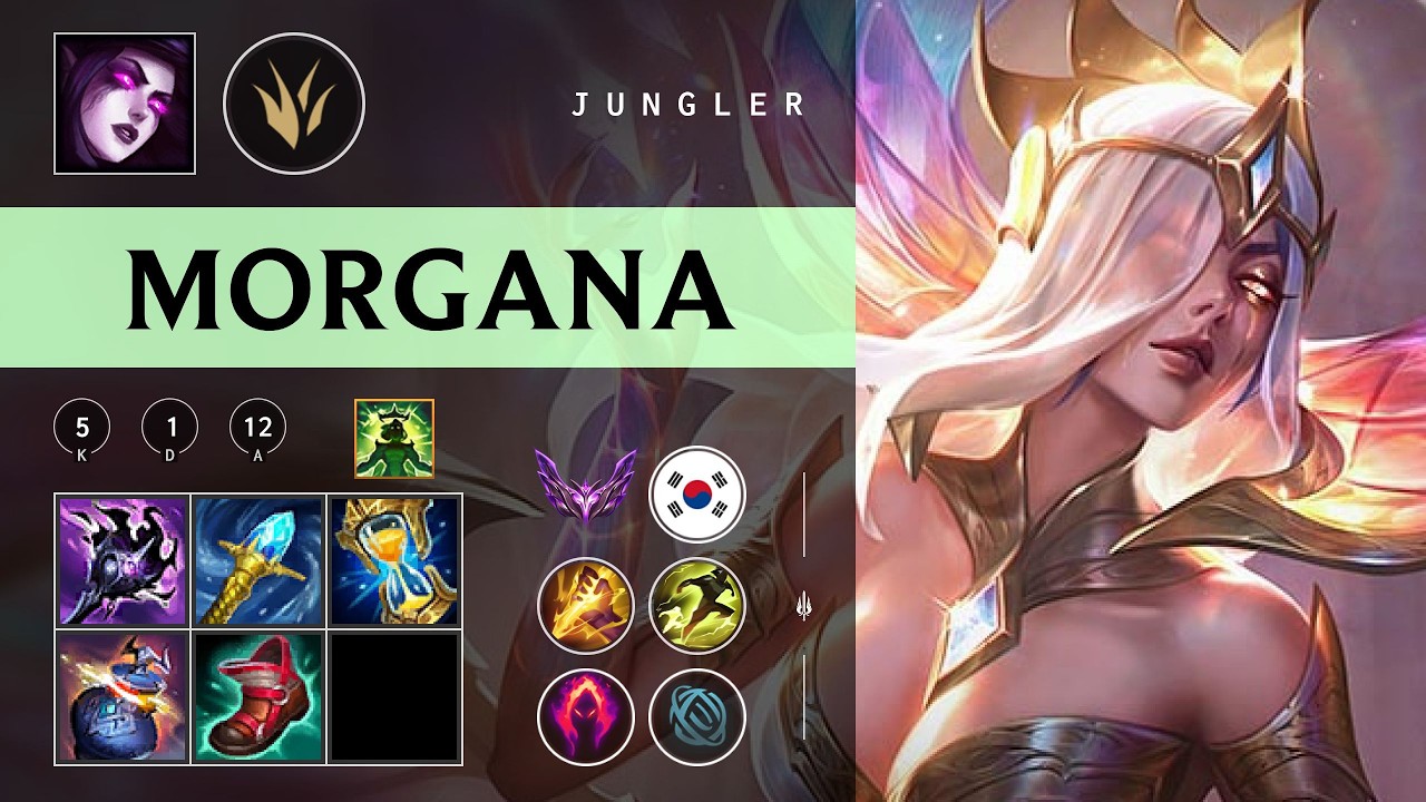 Morgana Jungle vs Vi - KR Master Patch 26.04