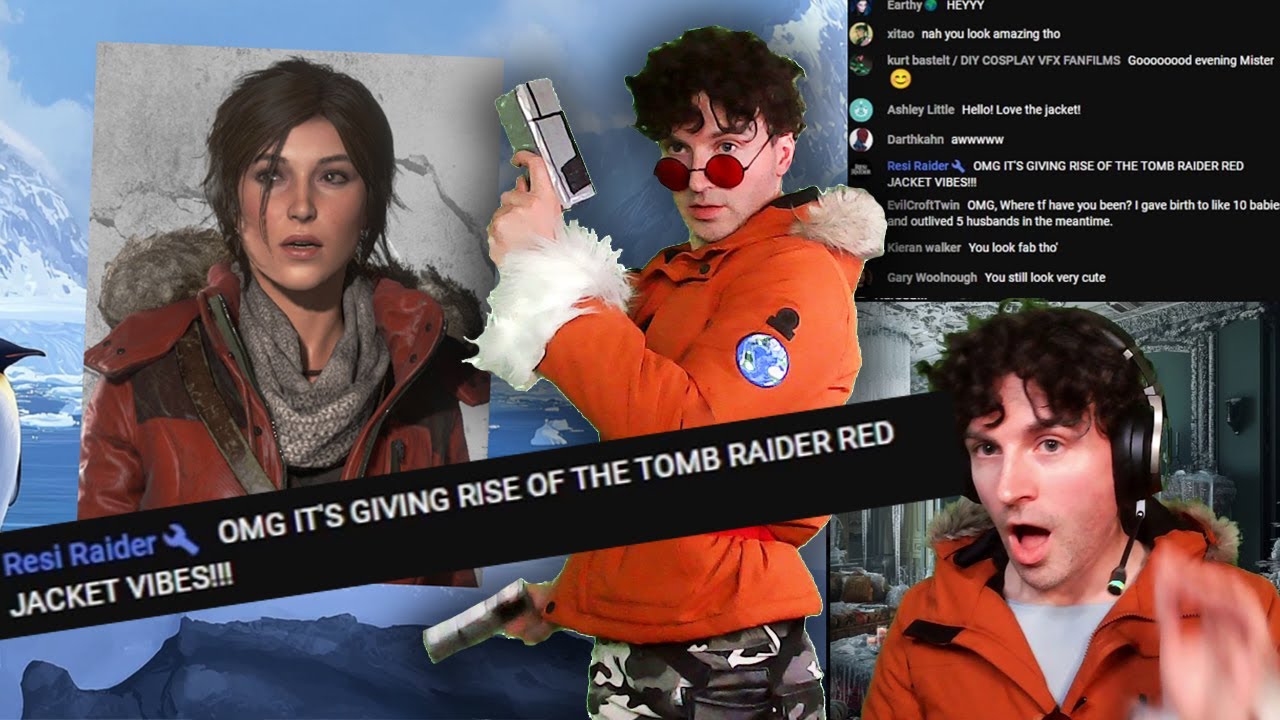 CHAT Being diabolical to ME and my COSPLAY😅 | Tomb Raider 3 Antarctica | Part 1 | Kursed Croft