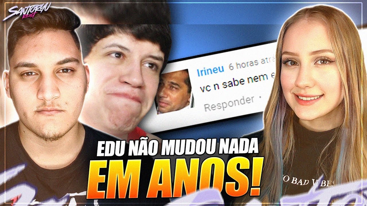 Lendo Comentários Estranhos #4 (Games EduUu) - REACT EM CASAL