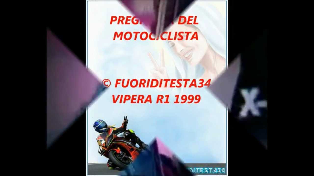 PREGHIERA DEL MOTOCICLISTA.