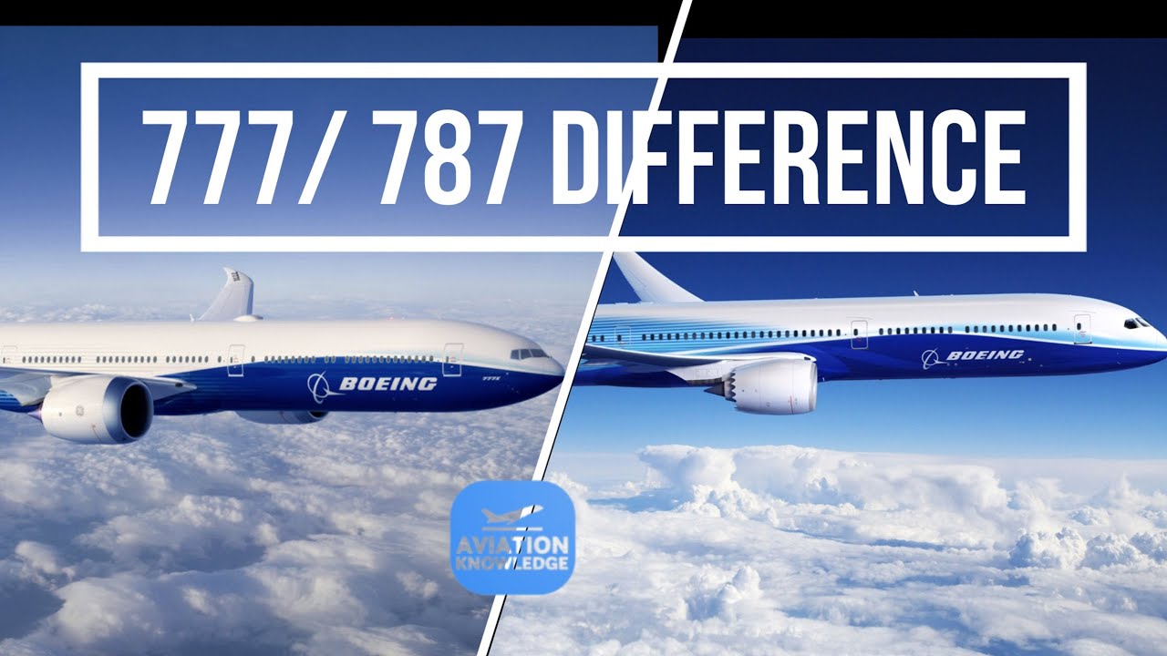 Разница B777 и B787