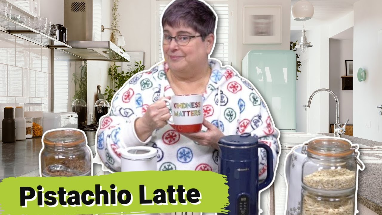 Skip the Expensive Coffee Shop - Make Your Own Non-Dairy Pistachio Latte!