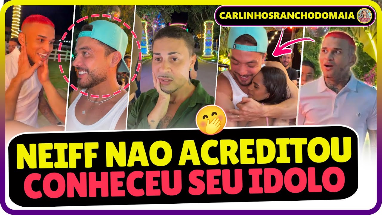 CARLINHOS LEVOU WESLEY SAFADAO PARA O RANCHO E NEIFF FICOU SEM REAÇÃO QUANDO VIU ELE🤭🌻