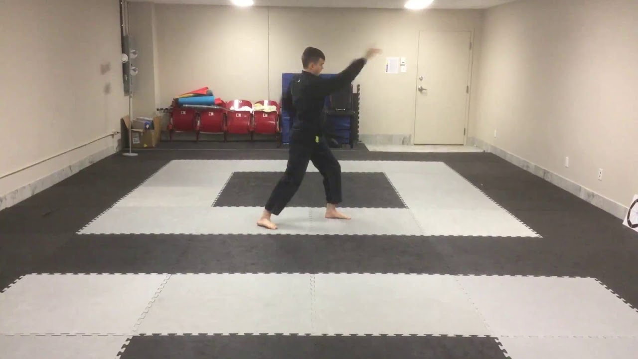 Blocking form 4 (Nick Cerio's Kenpo Karate)