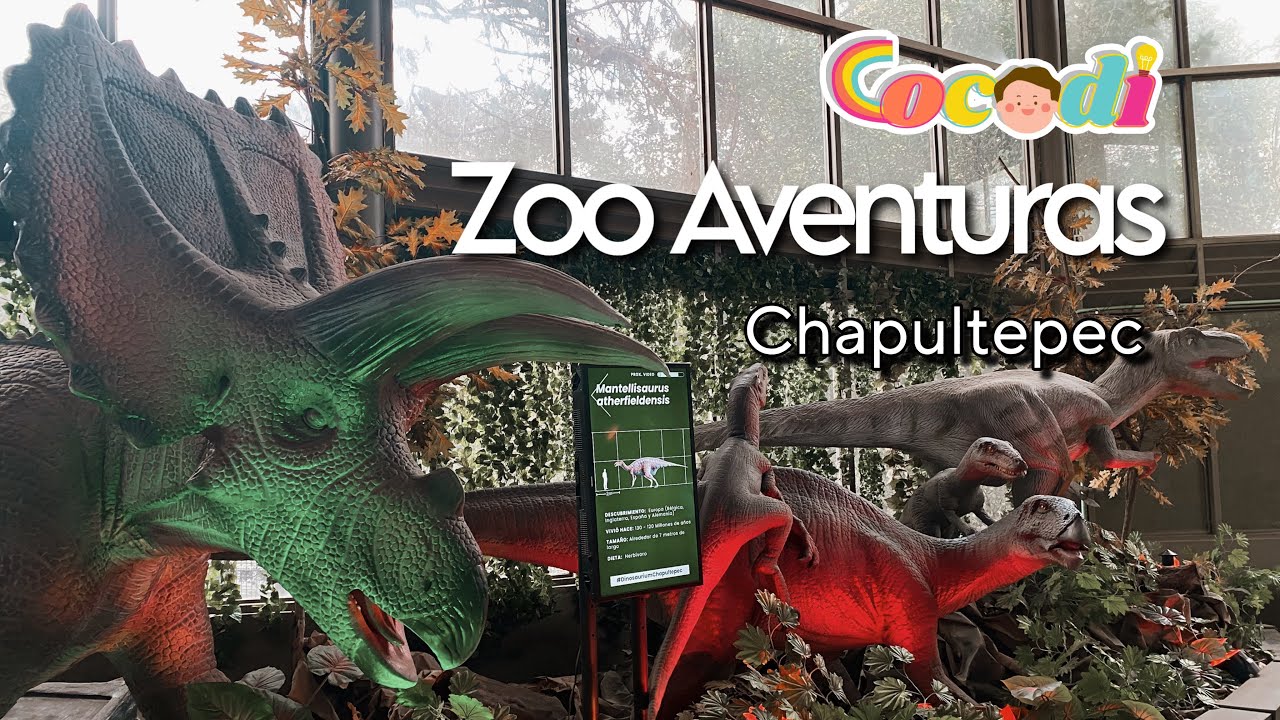Mariposario, Insectario, Herpetario y Dinosaurium en Chapultepec